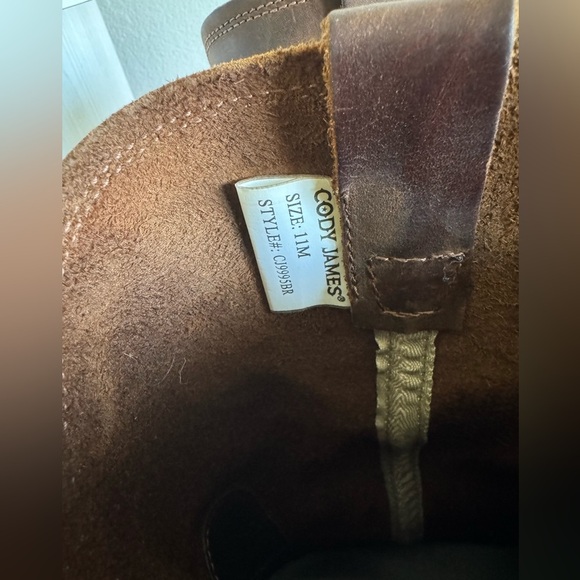 Cody James CJ9995 Leather Harness Motorcycle Biker Chopper Riding Boots size 11M - Picture 6 of 14